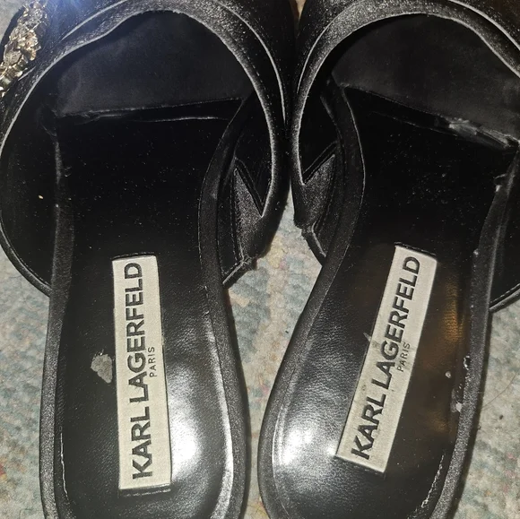 Karl Lagerfeld flat mules - Picture 6 of 6